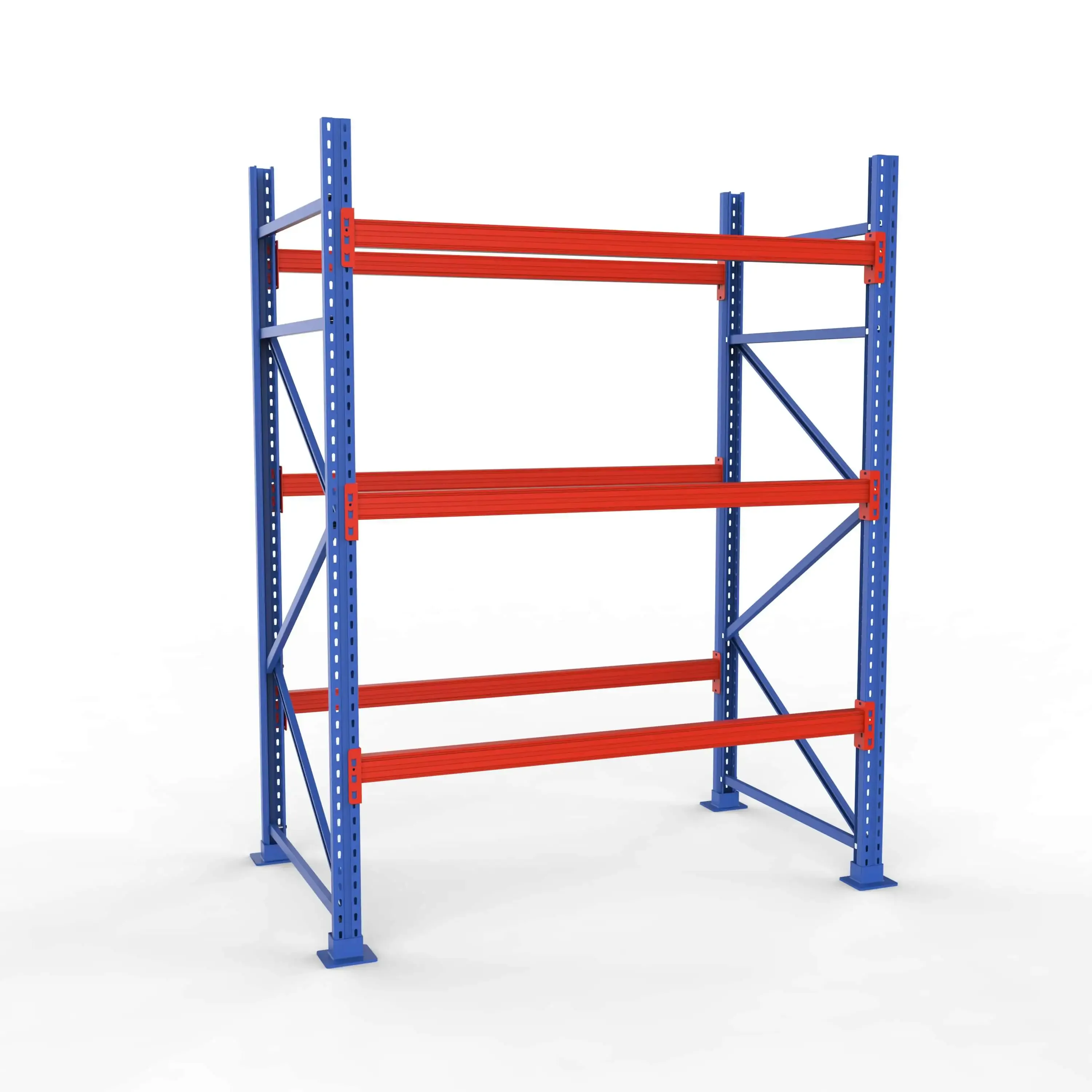 Komplet Pallereol - 1 Fag 3 Lag - 180cm Vanger - Hjde: 250cm