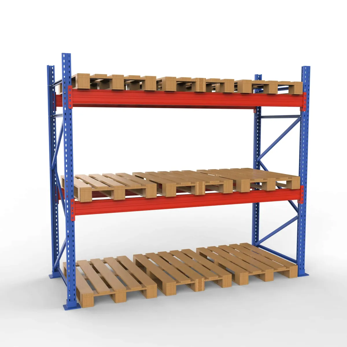 Komplet Pallereol 250 cm – Robust & Pladsbesparende | Bautik.dk