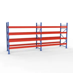 Komplet Pallereol - 2 Fag 4 Lag - 270cm Vanger - H�jde: 250cm