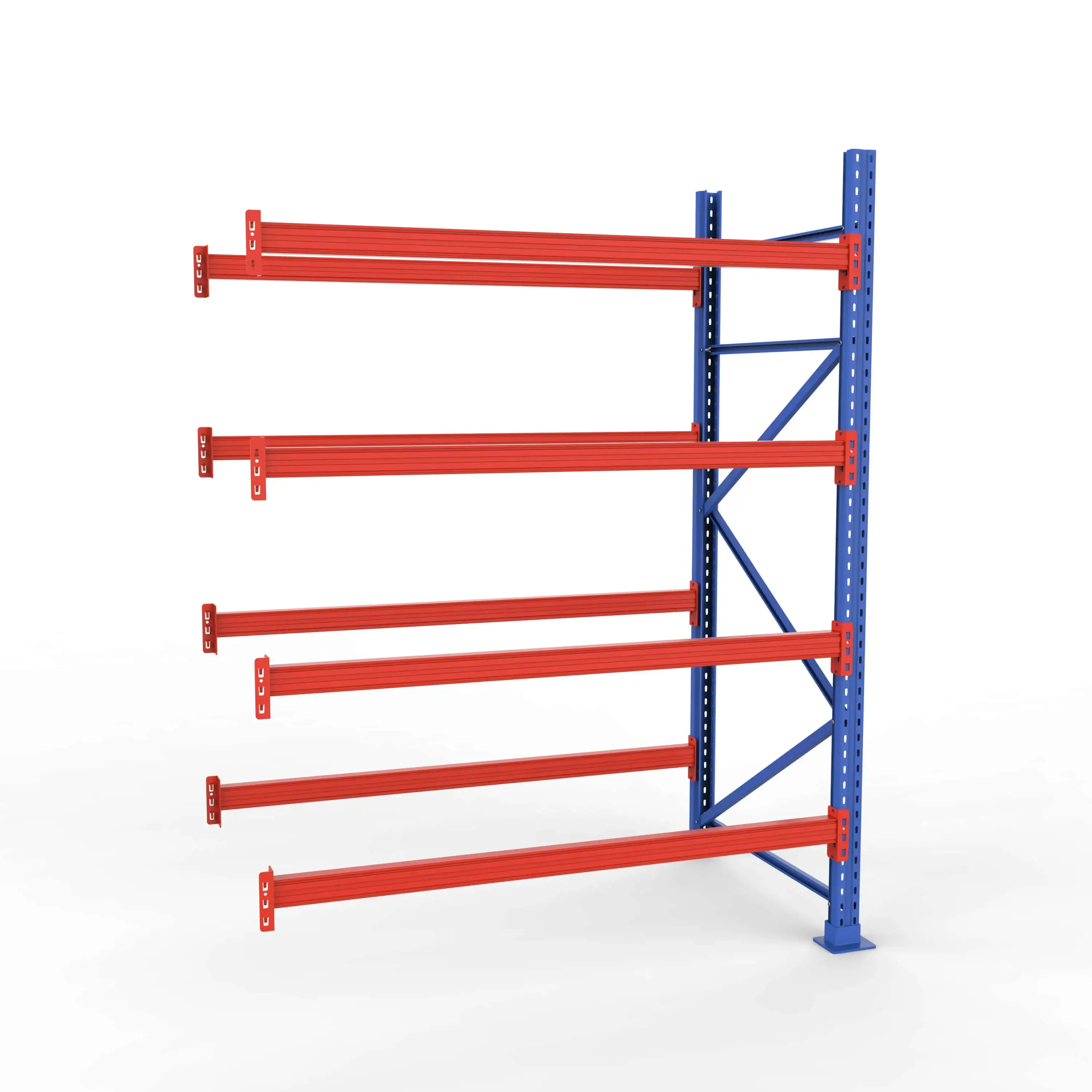Pallereol tilbygningsfag - 4 Lag - 180cm Vanger -  H�jde: 250cm 