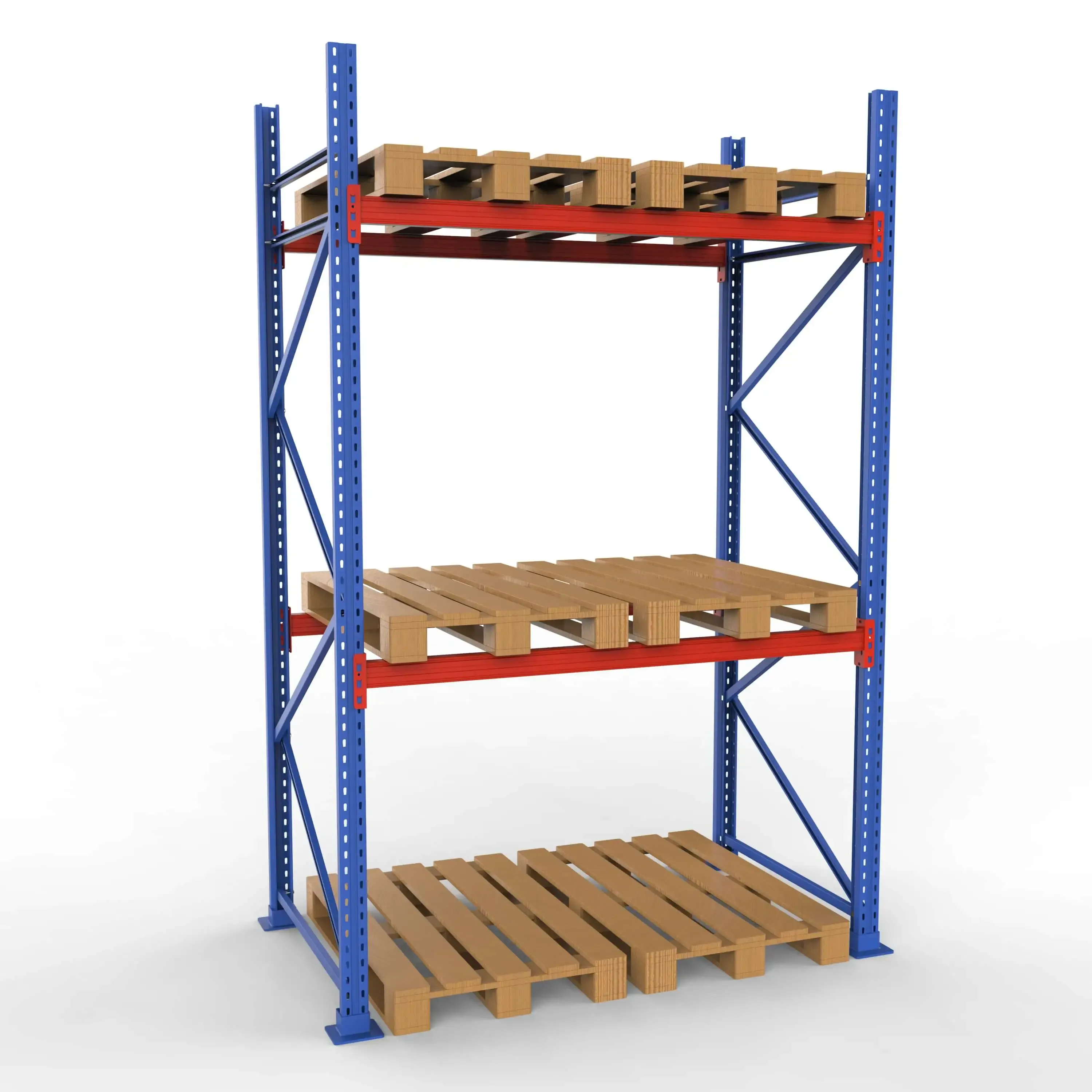Komplet Pallereol - 1 Fag 2 Lag - 180cm Vanger - H�jde: 300cm