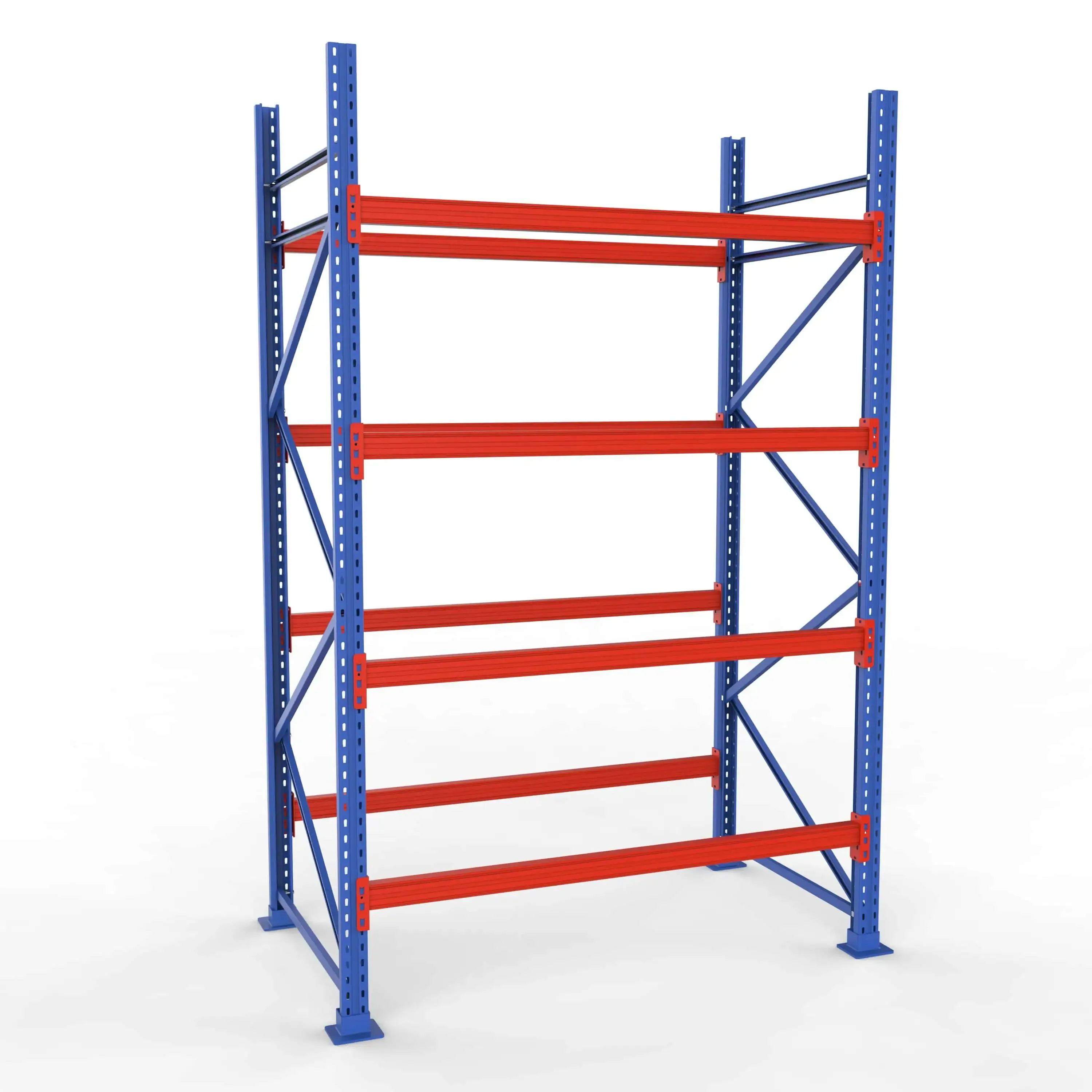 Komplet Pallereol - 1 Fag 4 Lag - 180cm Vanger - Hjde: 300cm