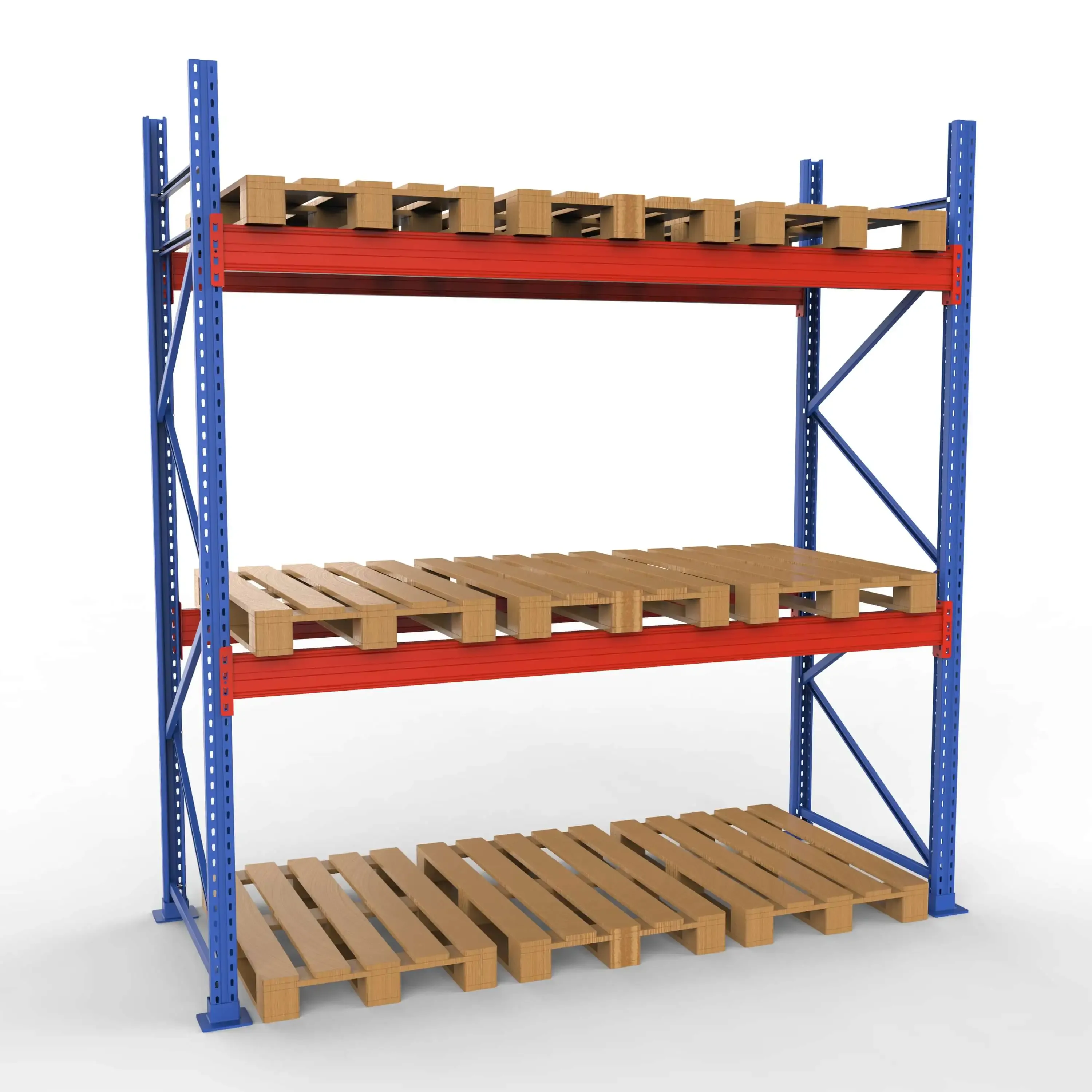 Komplet Pallereol - 1 Fag 2 Lag - 270cm Vanger - H�jde: 300cm