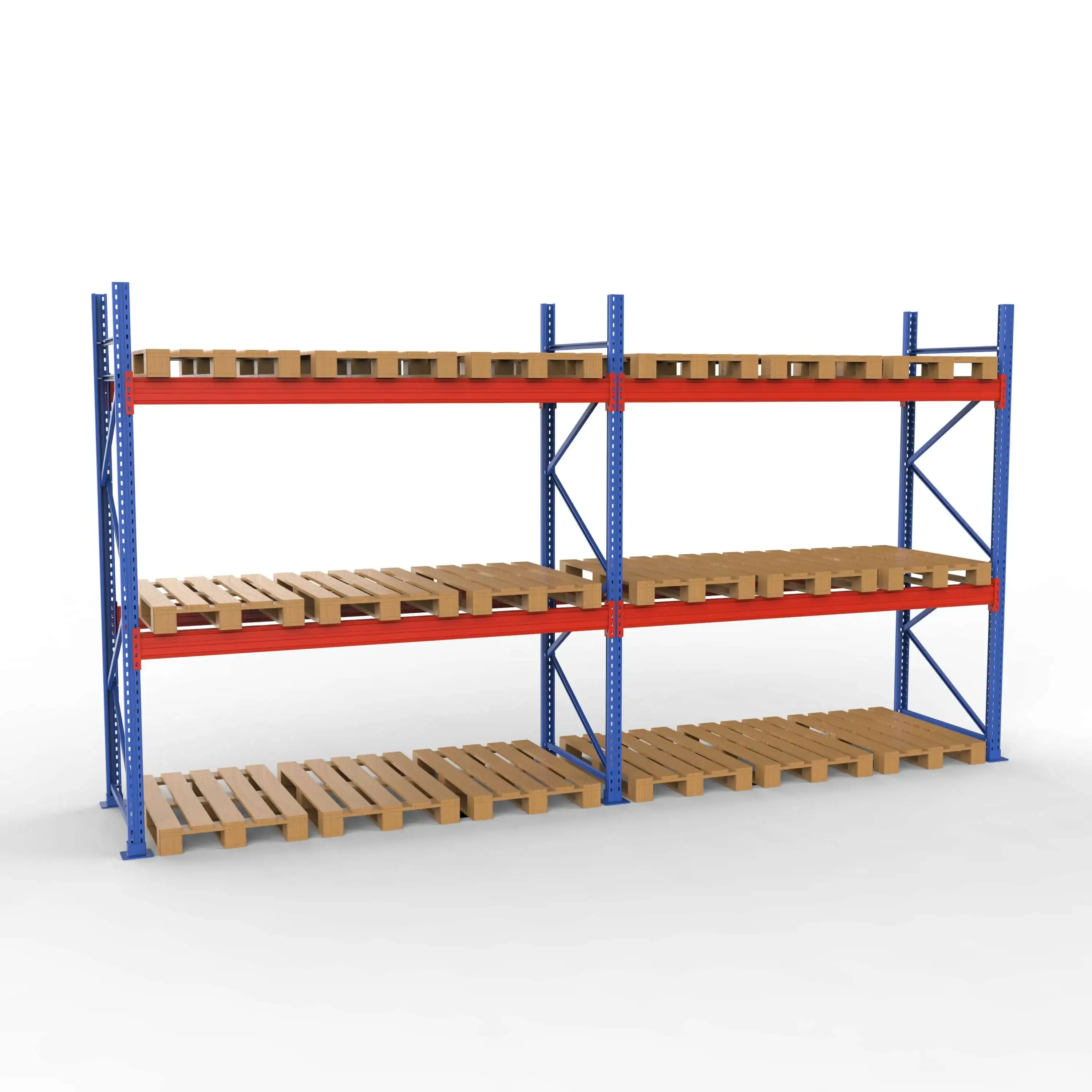 Komplet Pallereol - 2 Fag 2 Lag - 270cm Vanger - H�jde: 300cm