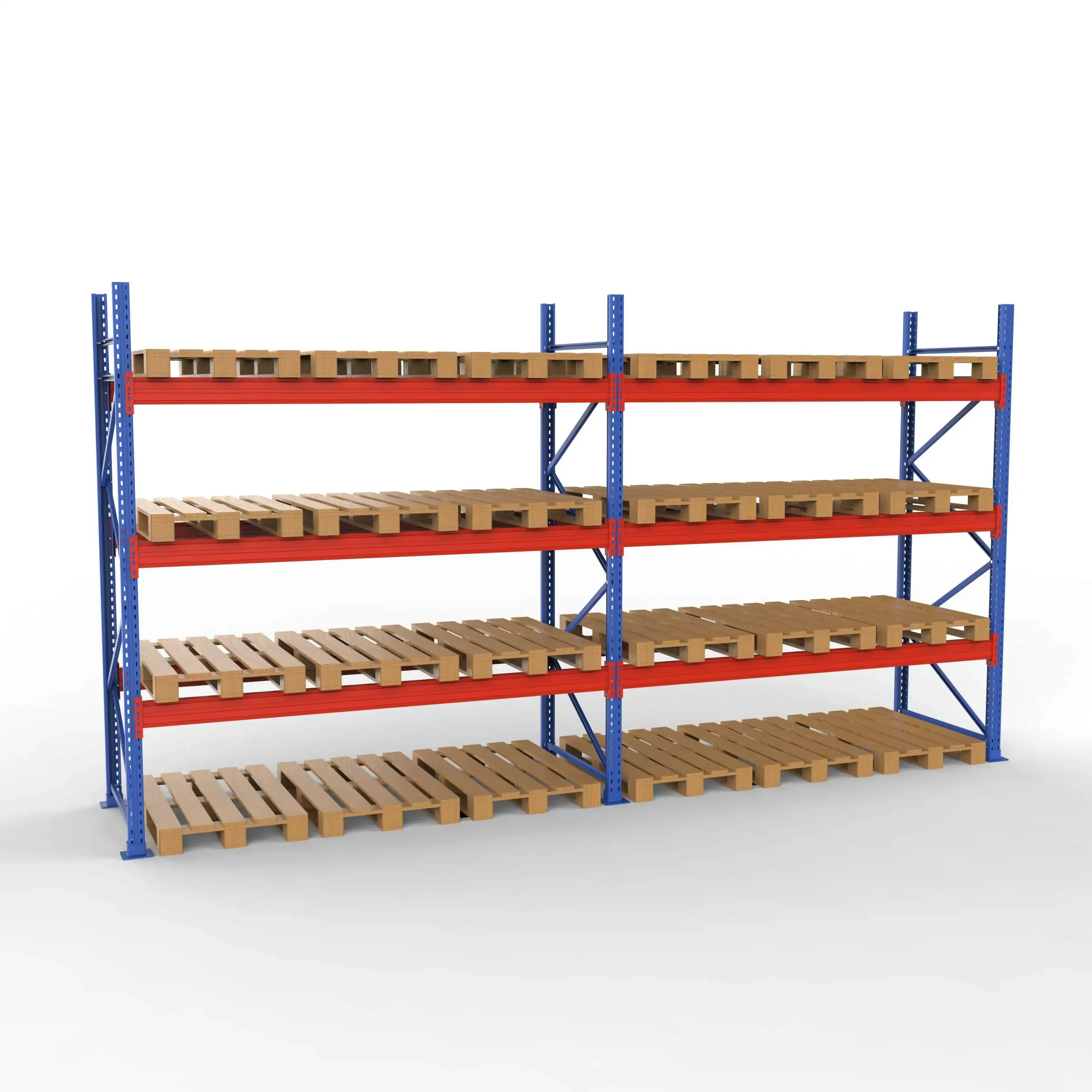 Komplet Pallereol - 2 Fag 3 Lag - 270cm Vanger - H�jde: 300cm
