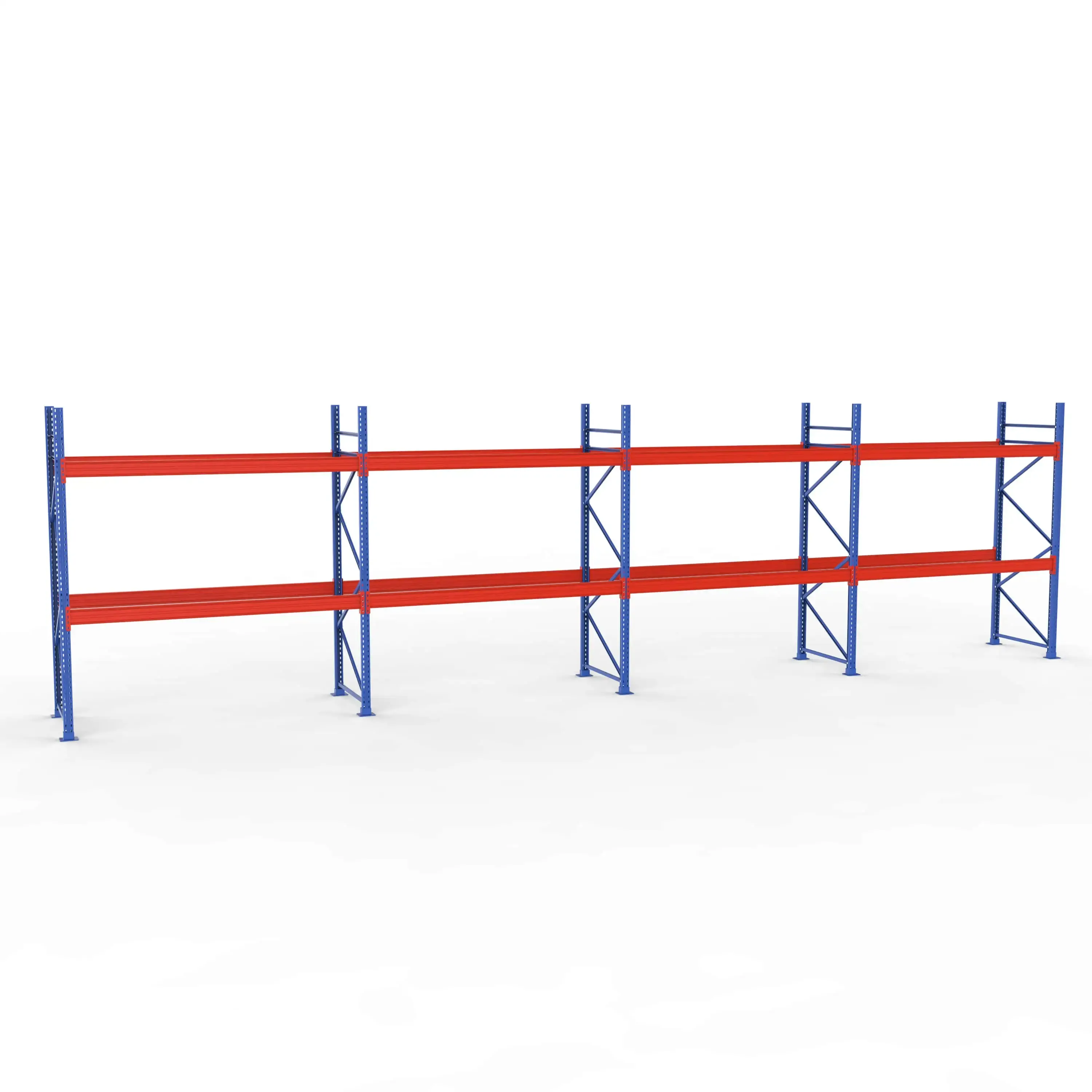 Komplet Pallereol - 4 Fag 2 Lag - 270cm Vanger - Højde: 300cm