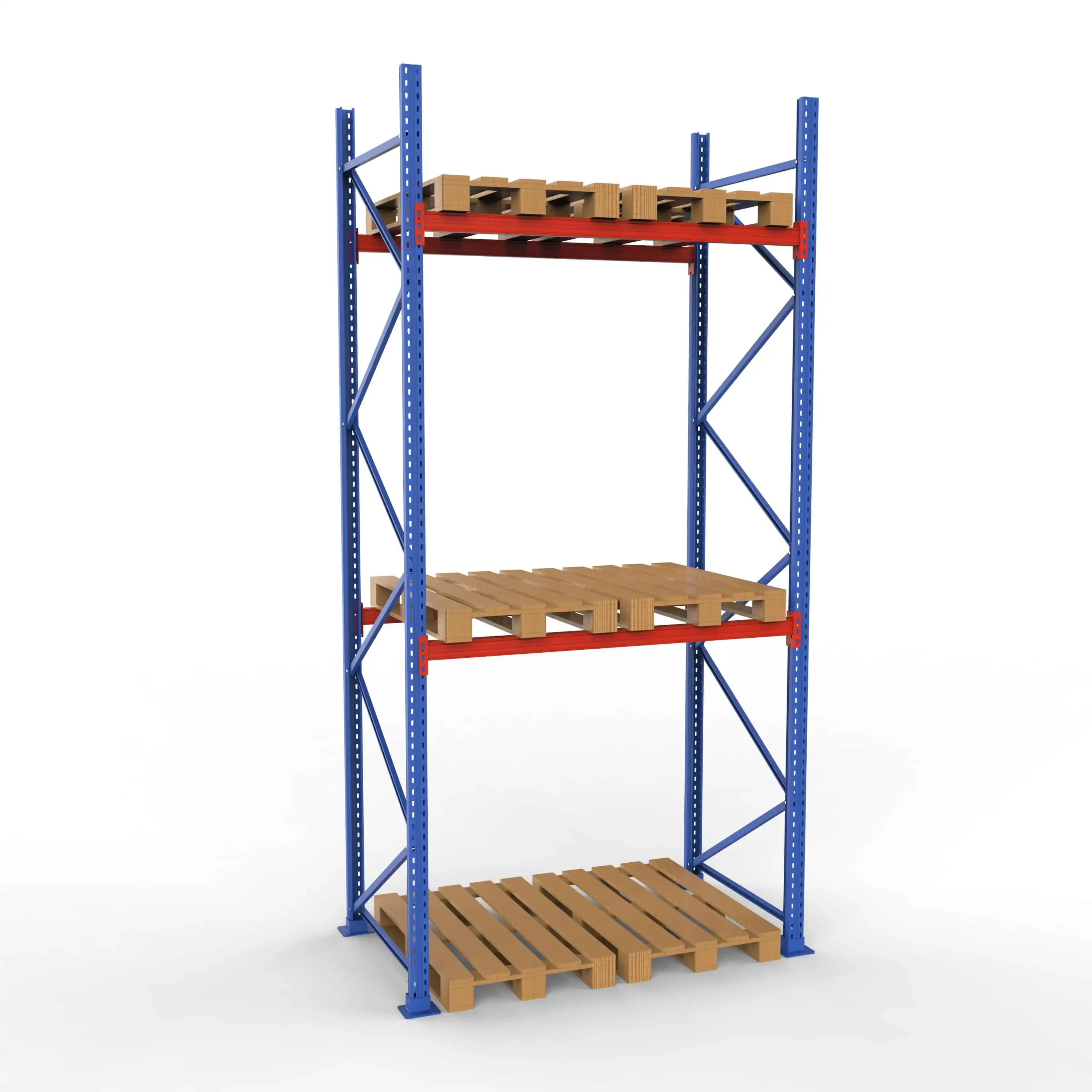 Komplet Pallereol - 1 Fag 2 Lag - 180cm Vanger - H�jde: 400cm