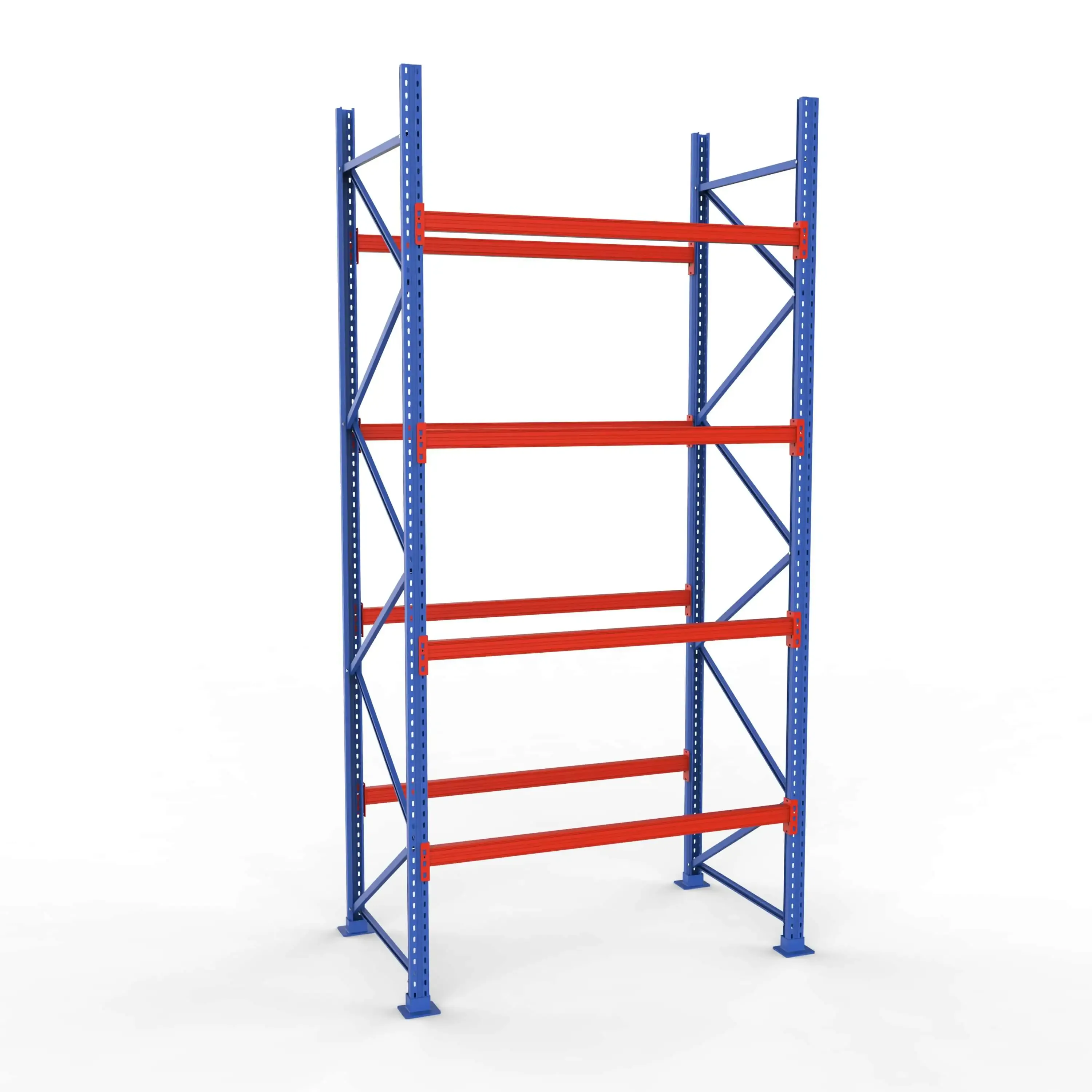 Komplet Pallereol - 1 Fag 4 Lag - 180cm Vanger - Hjde: 400cm