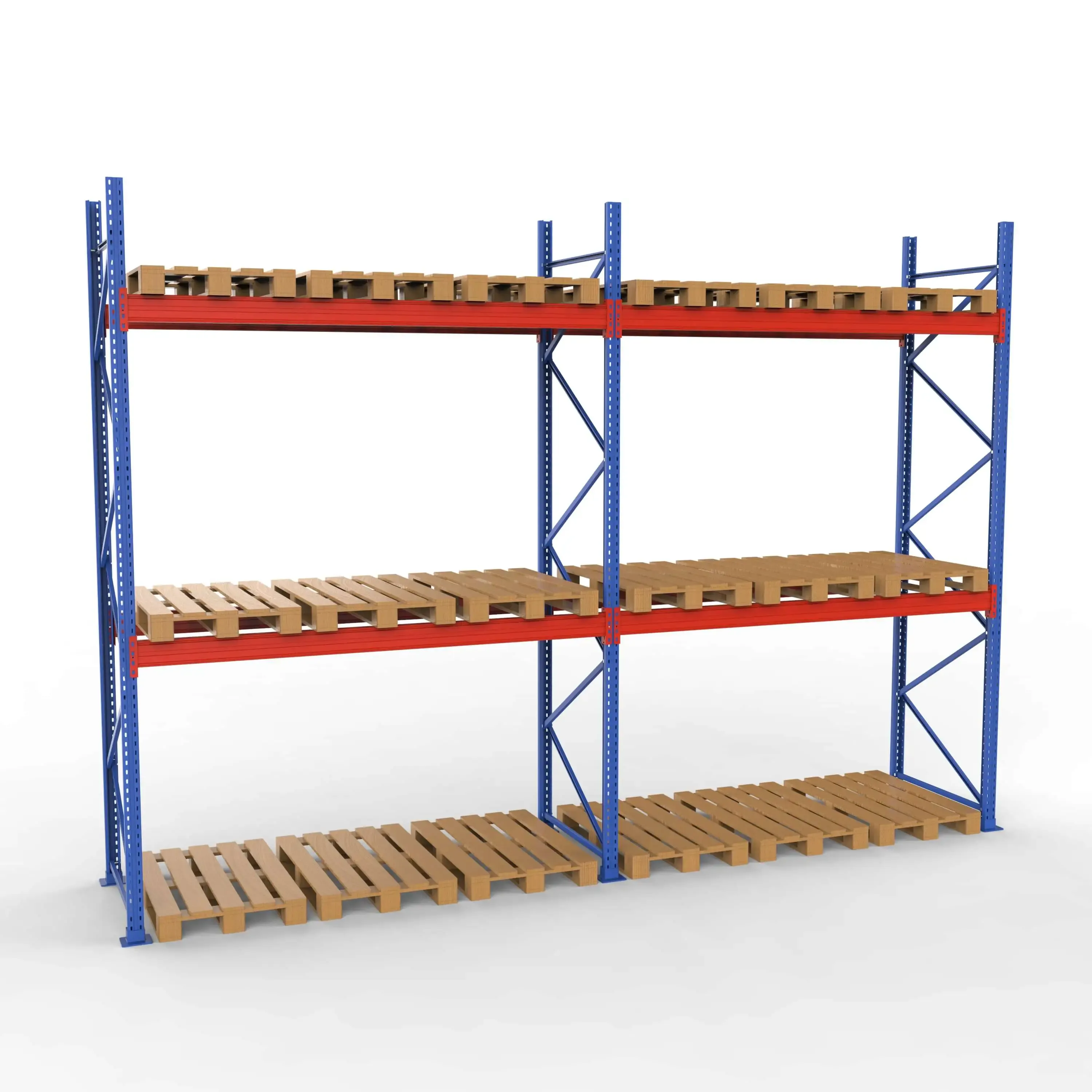 Komplet Pallereol - 2 Fag 2 Lag - 270cm Vanger - H�jde: 400cm