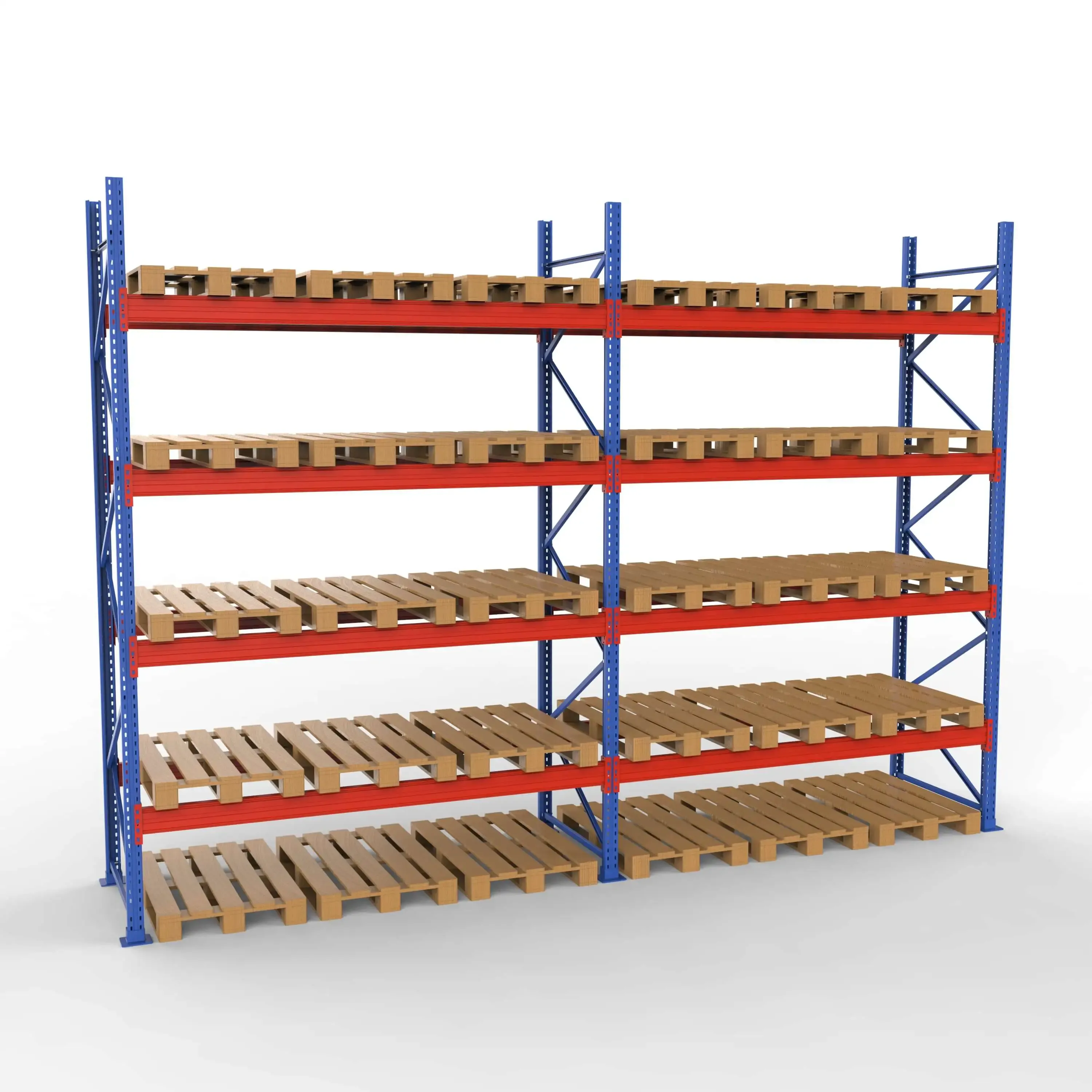 Komplet Pallereol - 2 Fag 4 Lag - 270cm Vanger - H�jde: 400cm
