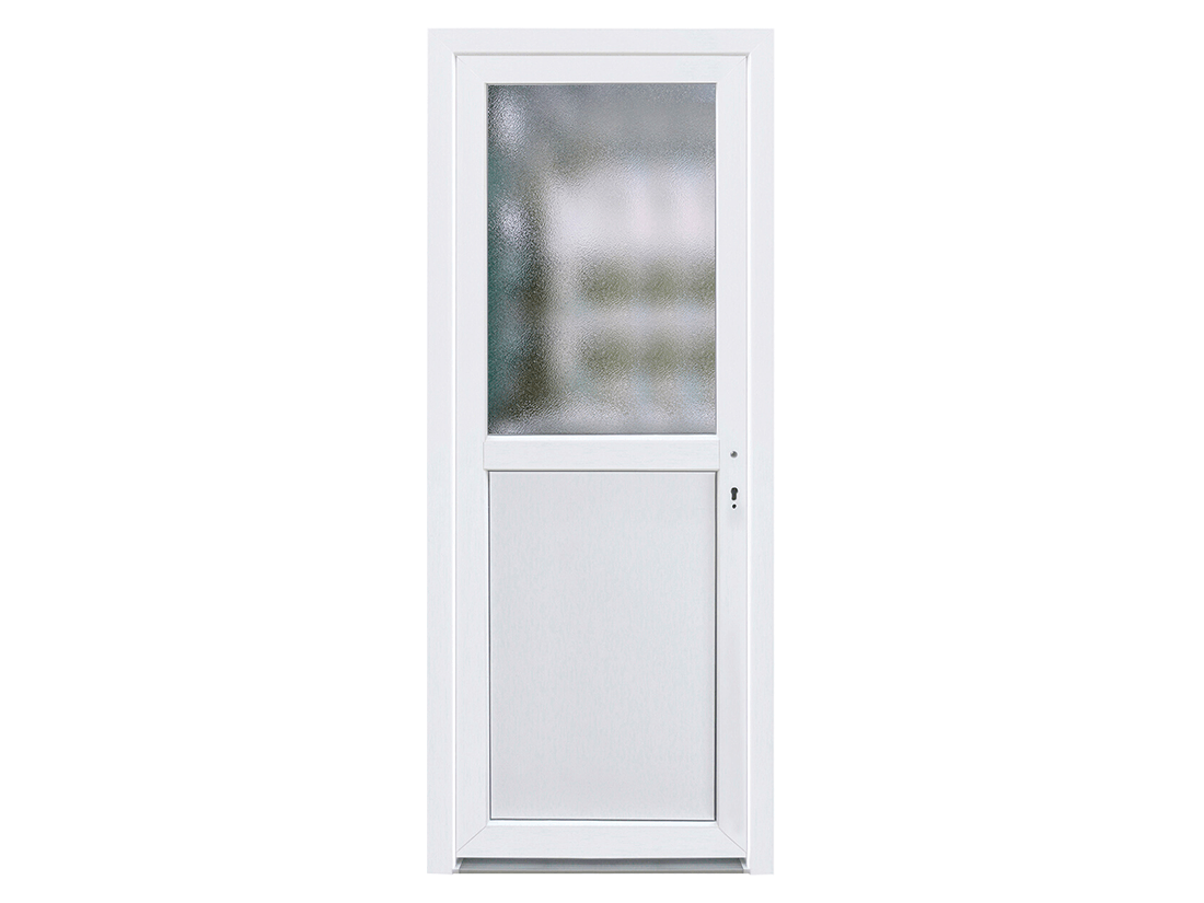 Plast Facaded�r - Matteret Glas 90 x 210