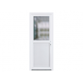 Plast Facaded�r - Matteret Glas 88 x 198