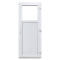Förrdsdörr PVC 1/3 Glas  120 x 210