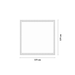 Fast f&ouml;nster PVC 119 x 119 cm