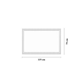 Fast f&ouml;nster PVC 119 x 79 cm