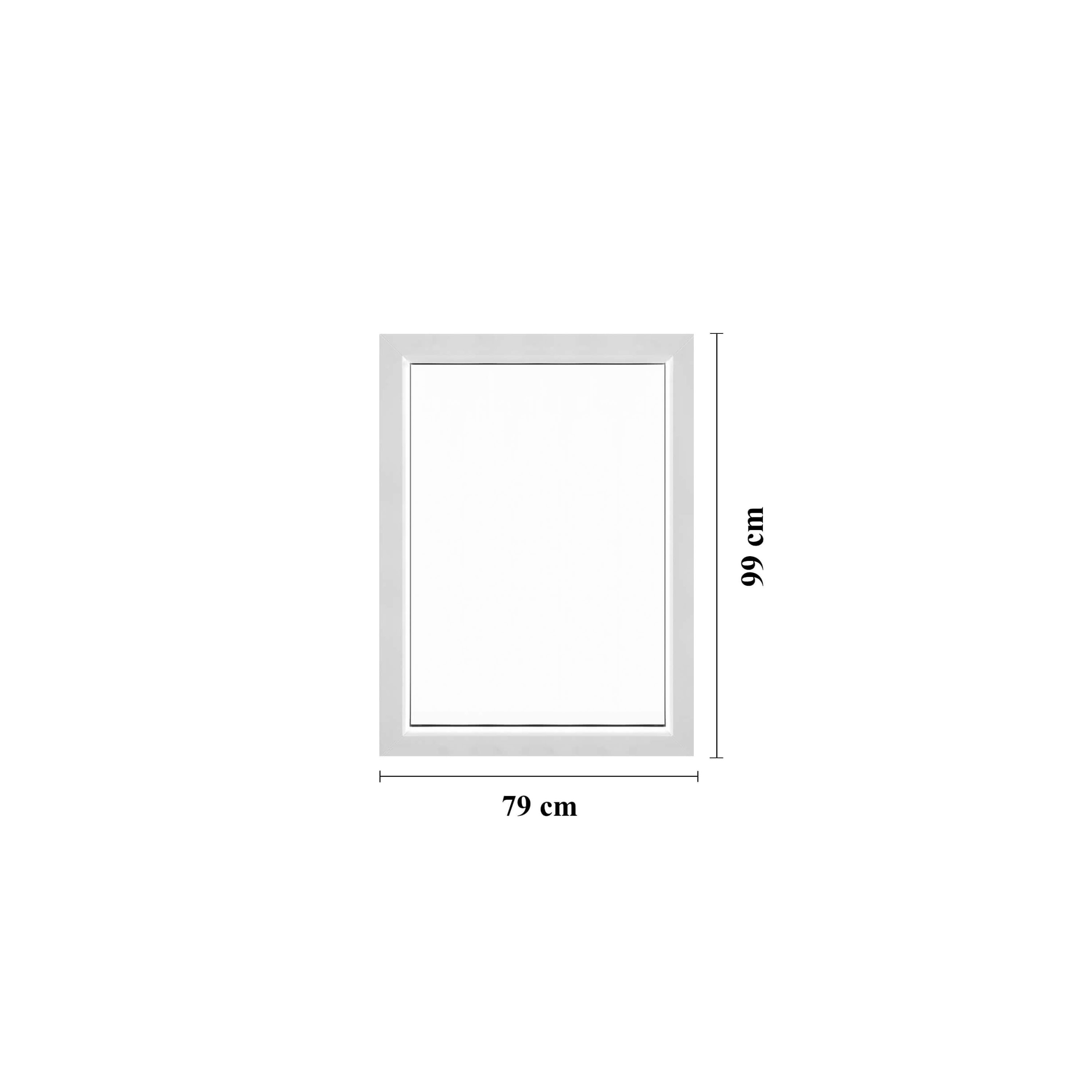 Fast fönster PVC 79 x 99 cm