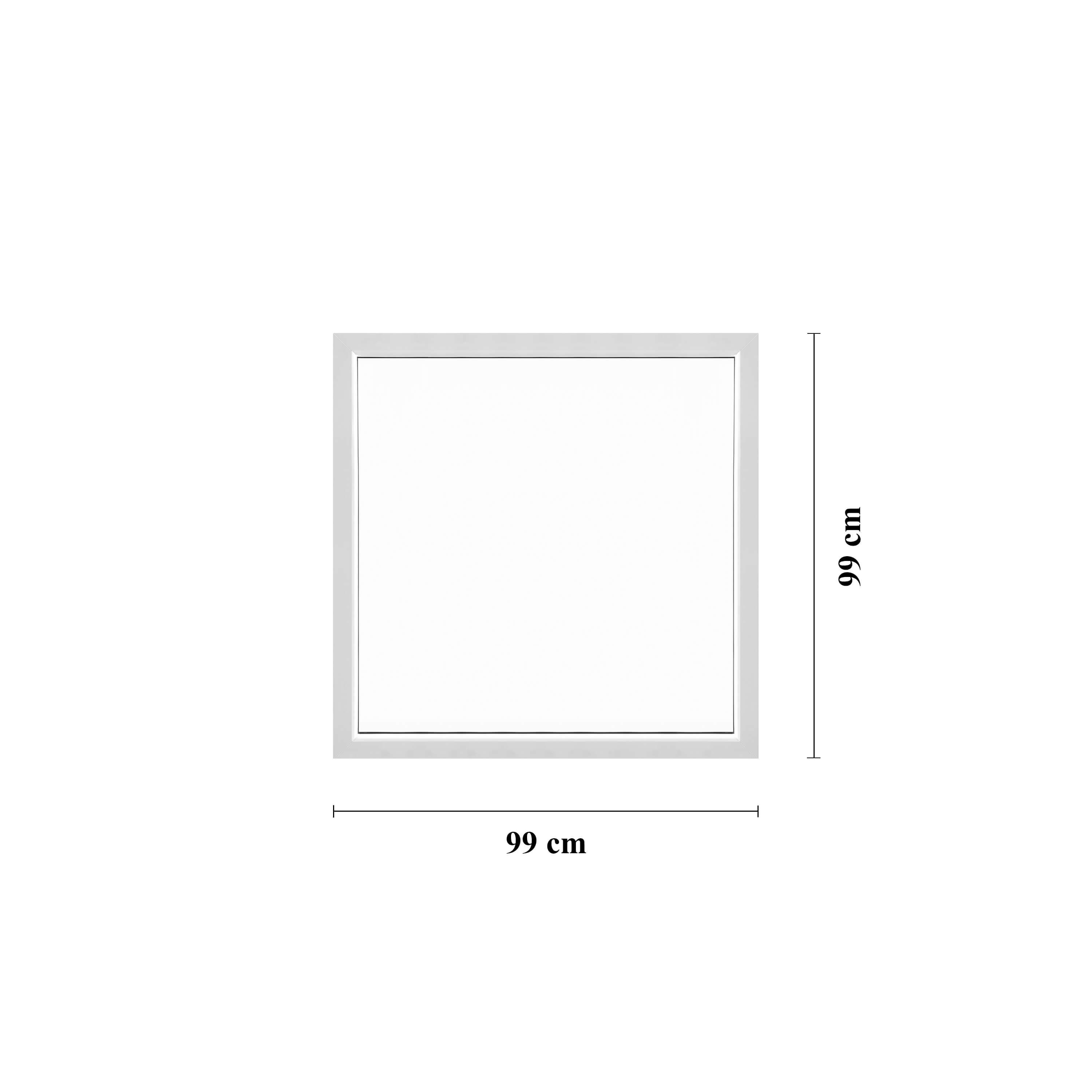 Fast fönster PVC 99 x 99 cm