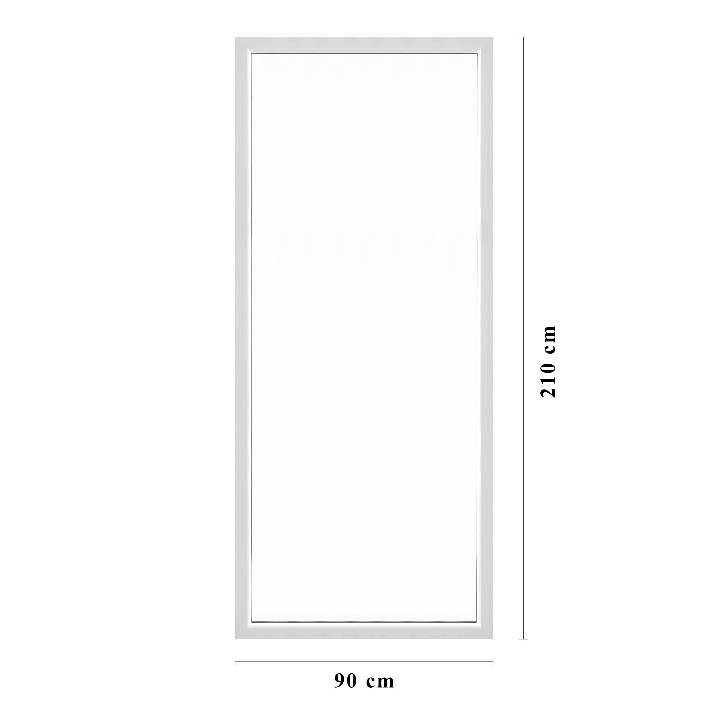 Glasparti. Fast fönster PVC 90 x 210 cm