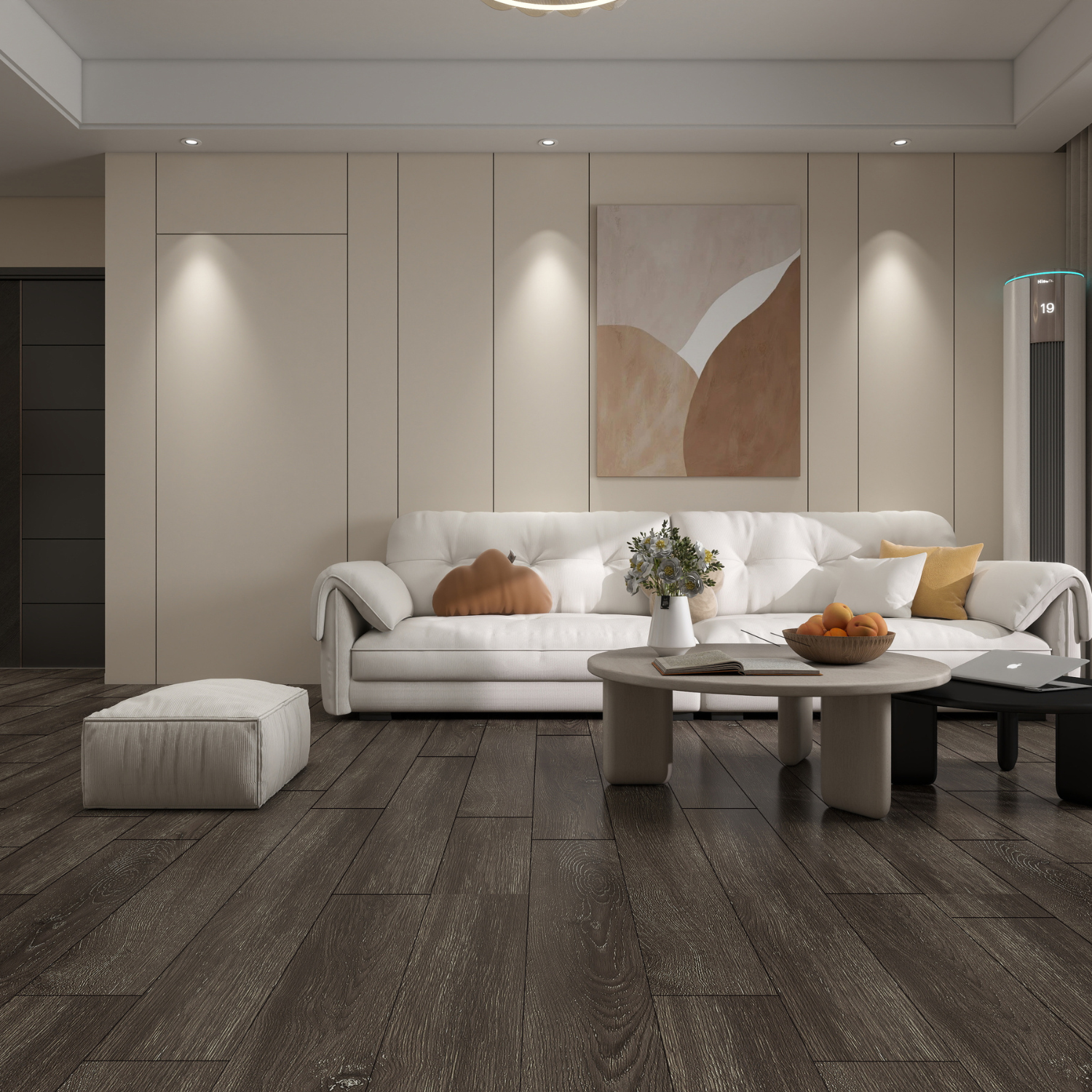 Vinyl Klikgulv | 150cm | Nordic Dark Oak  | V-Fuge 