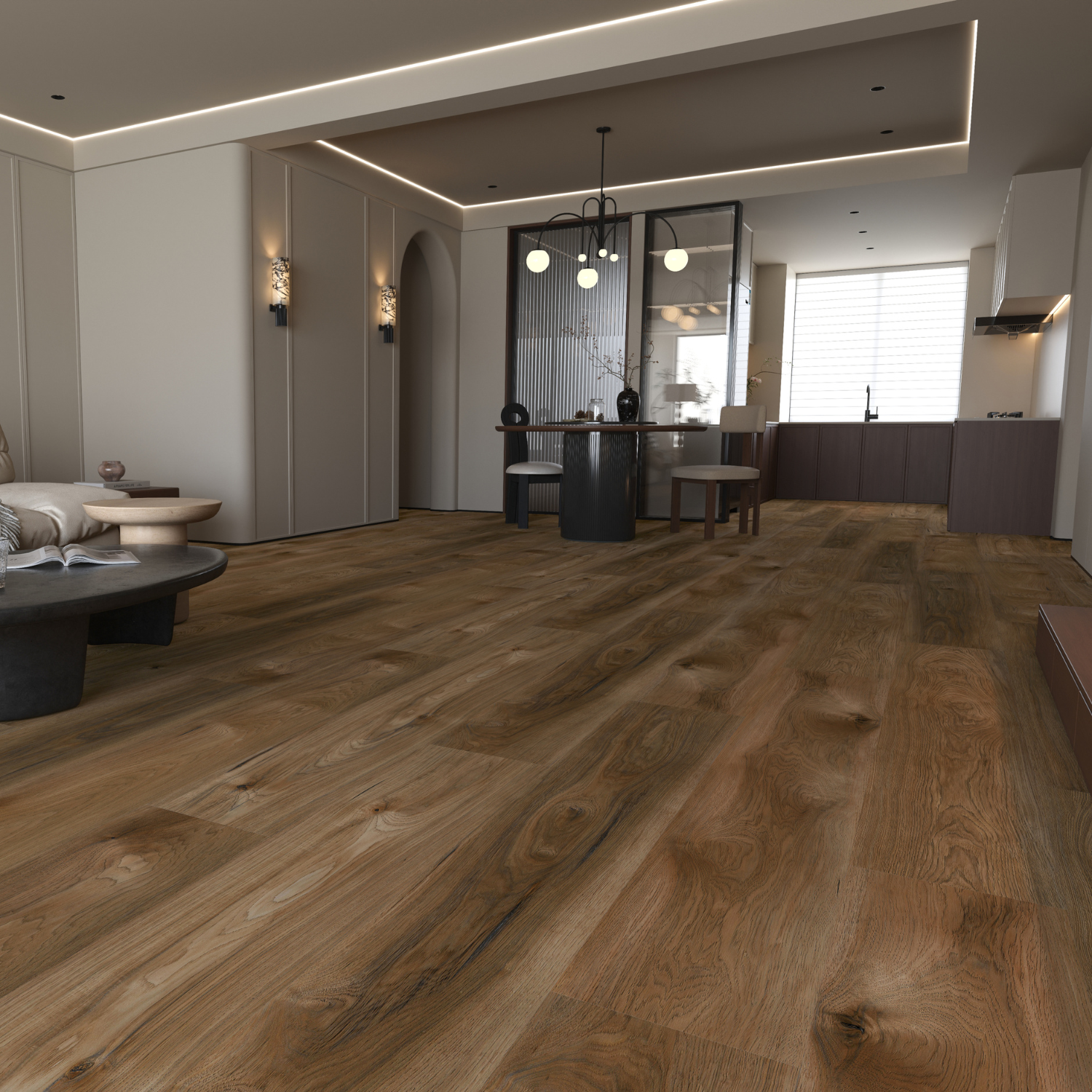 Vinyl Klikgulv | 120cm | Nordic Dark Oak