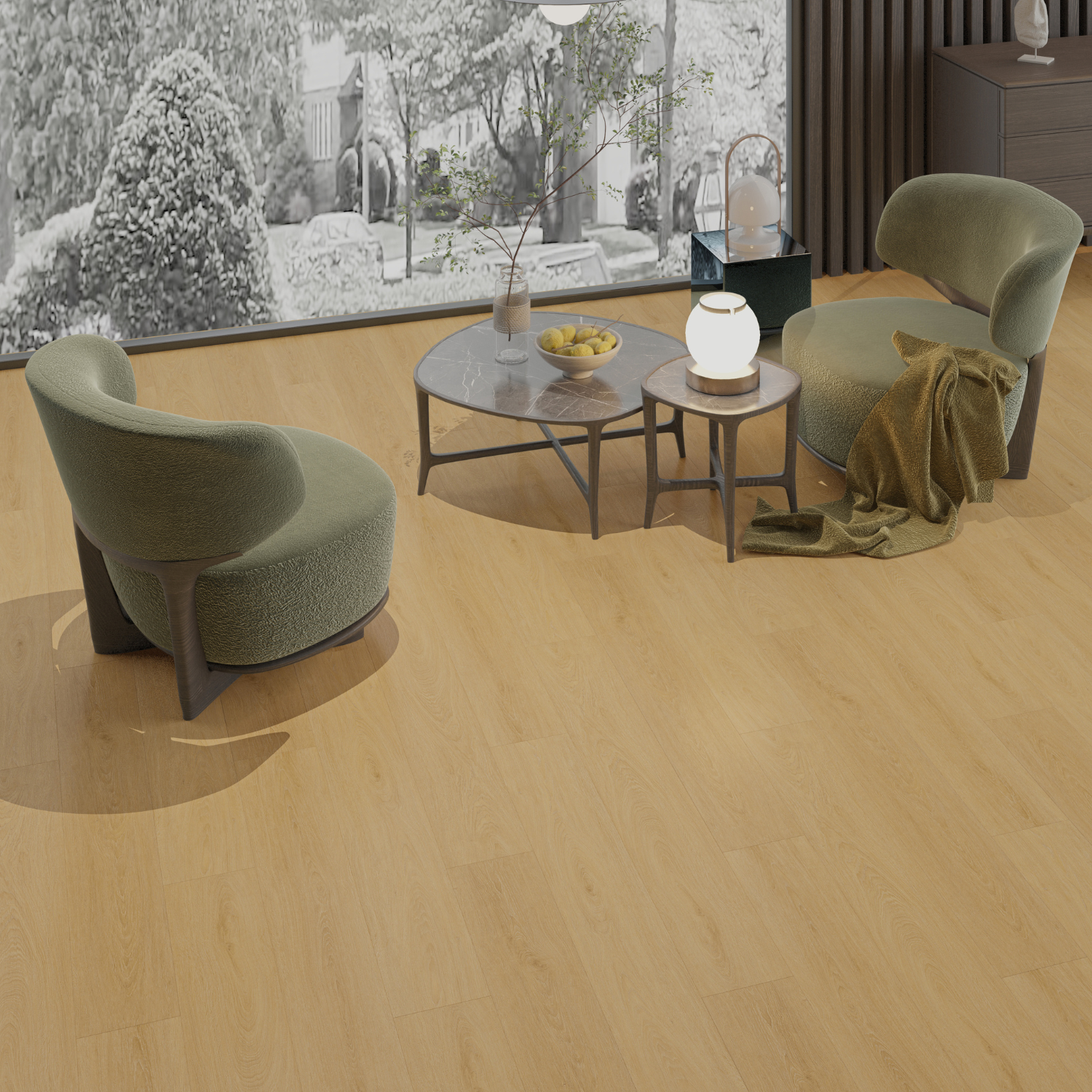 Vinyl Klikgulv | 120cm | Nordic Honey Oak
