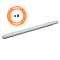 8 x LED Industriarmatur - Indbygget LED Strips - 120cm 36W - IP65